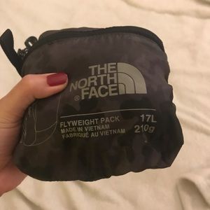 The north face foldable backpack lightweight